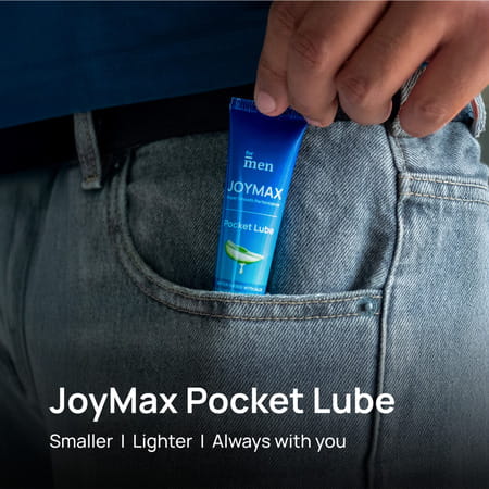 Formen Joymax Pocket Lube 20 Ml, Water-Based Natural Intimate Massage Gel With Aloe Vera Pocket Size