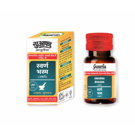 Guapha Ayurveda Swarna Bhasma - 125mg