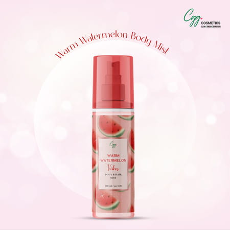 Cgg Cosmetics Warm Watermelon Vibes Body& Hair Mist 100 Ml