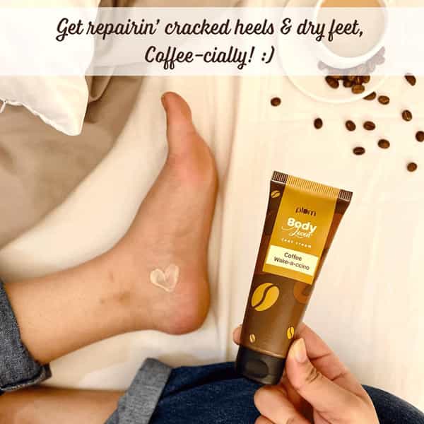 Plum Bodylovin' Coffee Wake-A-Ccino Foot Cream- 75 Gm