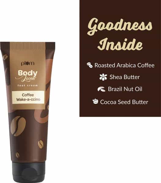 Plum Bodylovin' Coffee Wake-A-Ccino Foot Cream- 75 Gm