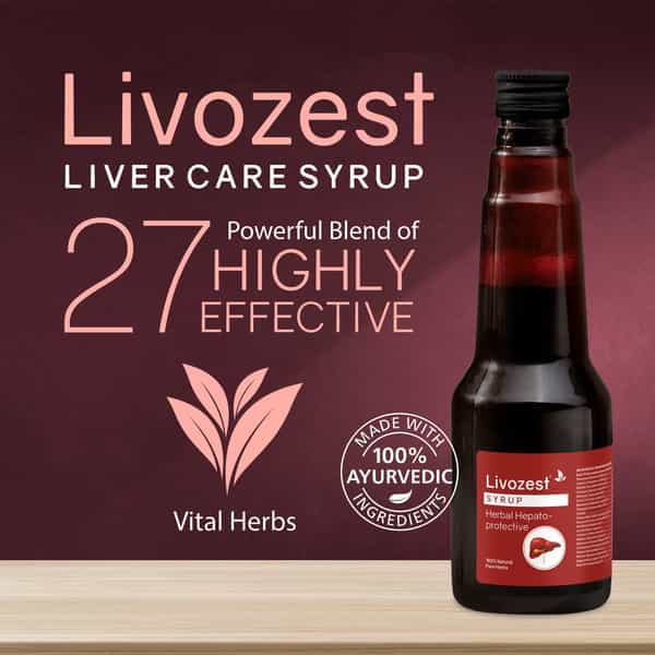 Livozest Syrup 200 Ml | Liver Health Supplement | Detox Liver (Pack Of 1)