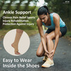 Dr. Odin Ankle Support Brace With Closed Heel | Ankle Binder Pain Relief For Sprained Ankle (Xl)