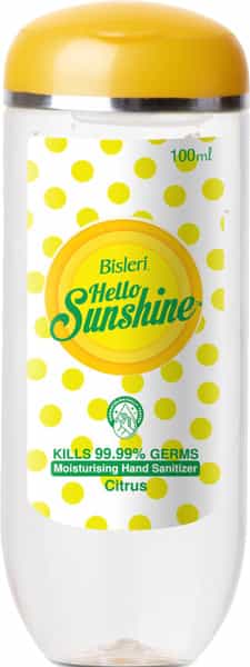 Bisleri Sunshine Hand Sanitizer Gel - 100 Ml
