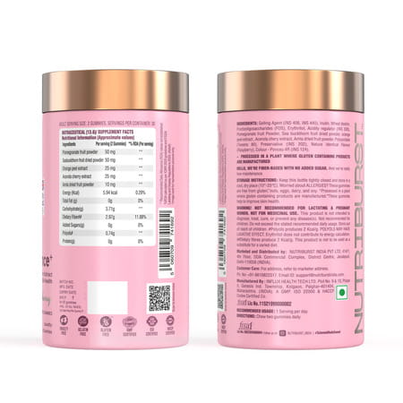 Nutriburst True Radiance Gummies For Collagen Improvement & Healthy Skin (60 Gummy)