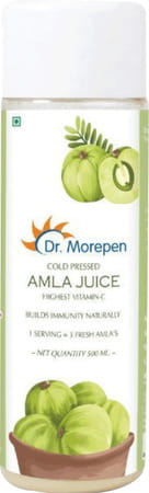 Dr. Morepen Cold Pressed | Amla | Juice | 500 Ml