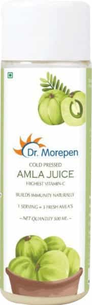 Dr. Morepen Cold Pressed | Amla | Juice | 500 Ml