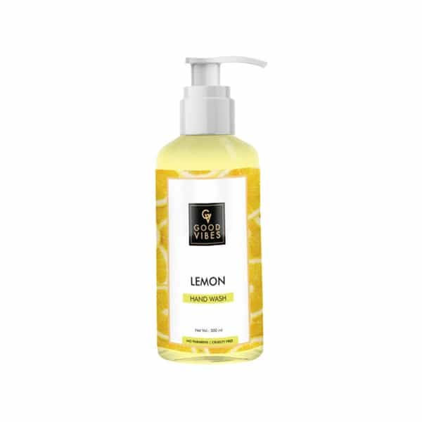 Good Vibes Purifying & Nourishing Lemon Handwash Bottle Of 300 Ml
