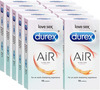 Durex Air Condoms For Men - 10 Count (Pack Of 10) |Suitable For Use With Lubes & Toys