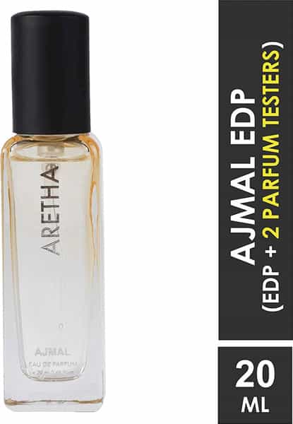 Ajmal Aretha Eau De Parfum 20Ml For Women + 2 Parfum Testers