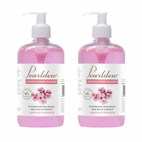 Pearldew Japanese Cherry Blossom Hand Wash 500 Ml | Neem & Tulsi (Pack Of 1)