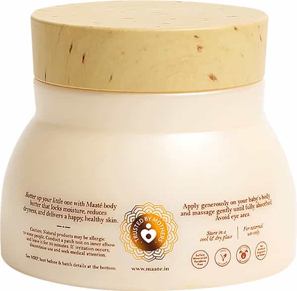 Maate Baby Body Butter Deep And Long Lasting Baby Moisturiser Radiant Baby Skin - 150 Gm