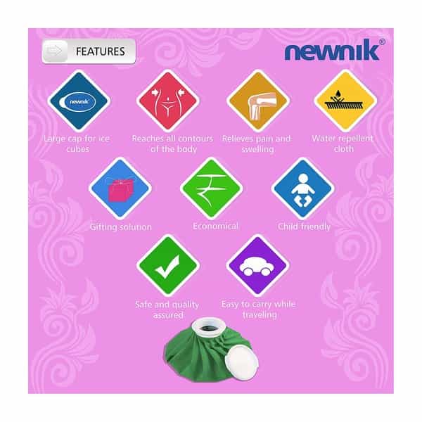 Newnik Ic900 Cool Pack Ice Bag (Green)