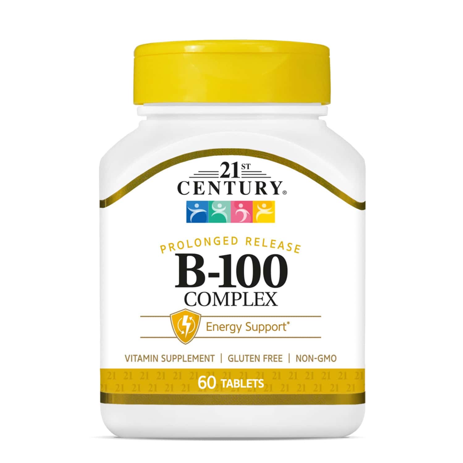 21st Century B 100 Complex Caplets | 60 Count