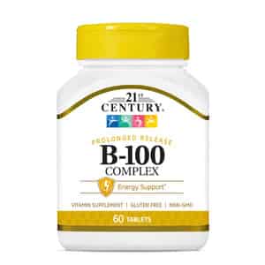 21st Century B 100 Complex Caplets | 60 Count