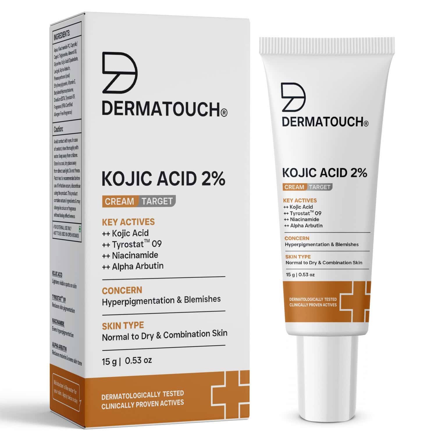 Dermatouch Kojic Acid 2% Cream -15g
