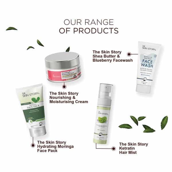 The Skin Story Moringa Gentle Face Scrub | Exfoliating Cleanser For Blackheads Dead Skin Cell 100G