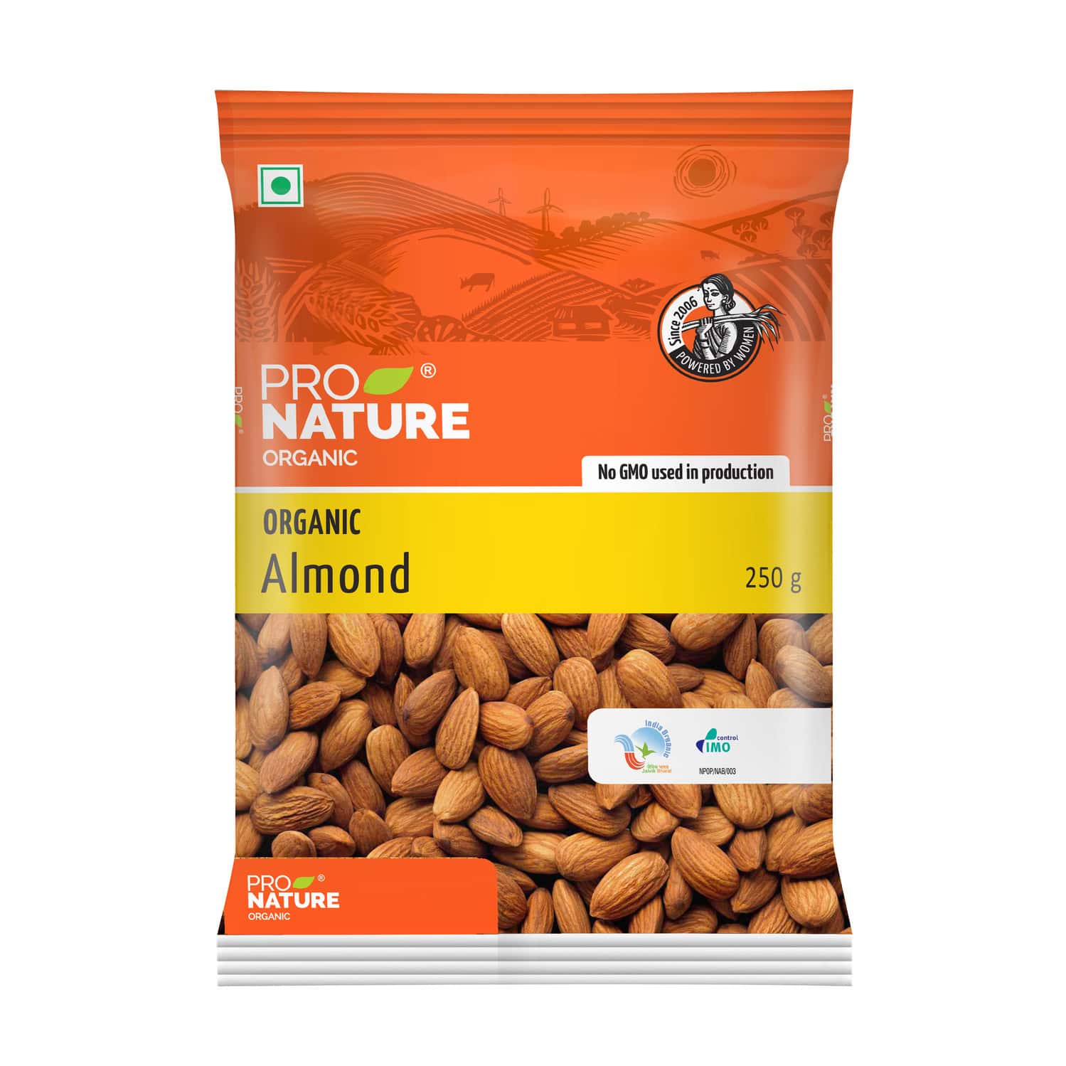Pro Nature Organic Almonds 250 G