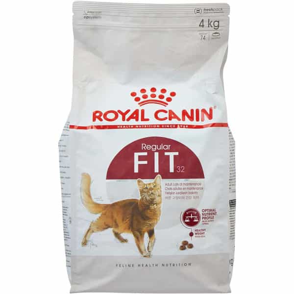 Royal Canin Fit 32 Regular Powder Adult Cat Food | 4 Kg | Dry Food | Supports Weight Management