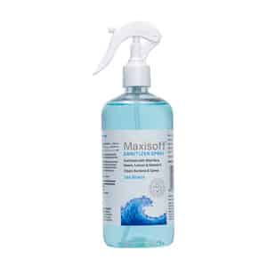 Maxisoft Sea Breeze Sanitizer Spray | Aloe Vera Neem & Vitamin E (500 Ml Pack Of 1)