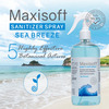 Maxisoft Sea Breeze Sanitizer Spray | Aloe Vera Neem & Vitamin E (500 Ml Pack Of 1)