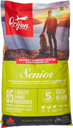 Orijen Senior Dry Dog Food | Grain Free Dry Dog Food For Senior Dogs | 11.4 Kg
