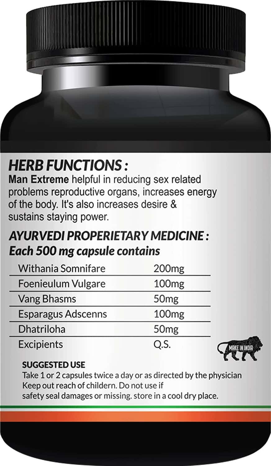 Buy RIFFWAY MAN EXTREME HERBAL CAPSULES FOR PROVIDES ENERGY AND
