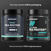 Nutrabay Pure Pea Protein Isolate 25.3g Protein 4g Bcaa 15 Servings Jar 500 Gm