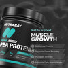 Nutrabay Pure Pea Protein Isolate 25.3g Protein 4g Bcaa 15 Servings Jar 500 Gm
