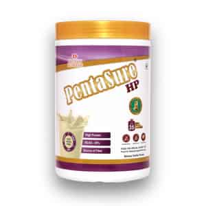 Pentasure Hp Food For Special Dietary Use | Sucrose & Gluten Free | Banana Vanilla | Jar | 1 Kg