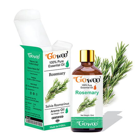 Pack Of 2 Rosemary Essential Oil & Brahmi Carrier Oil - 100% Natural Therapeutic Grade