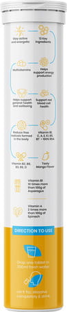Suprfit Effervescent Tablets- Multi-Vitamins 20 Tablets Tube