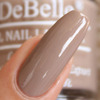 Debelle Gel Nail Lacquer Coco Bean Light Brown Nail Polish-8ml