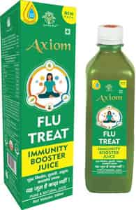 Axiom Flu Treat Juice (immunity Booster)|helpful For Fighting Flu Infections| Cold & Cough -500ml