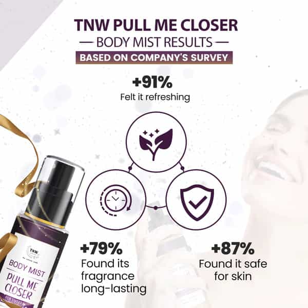 Tnw The Natural Wash Pull Me Closer Body Mist With Sweet & Refreshing Fragrance