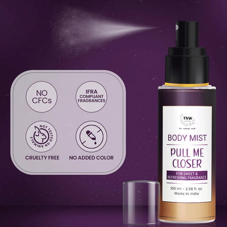 Tnw-The Natural Wash Pull Me Closer Body Mist With Sweet & Refreshing Fragrance