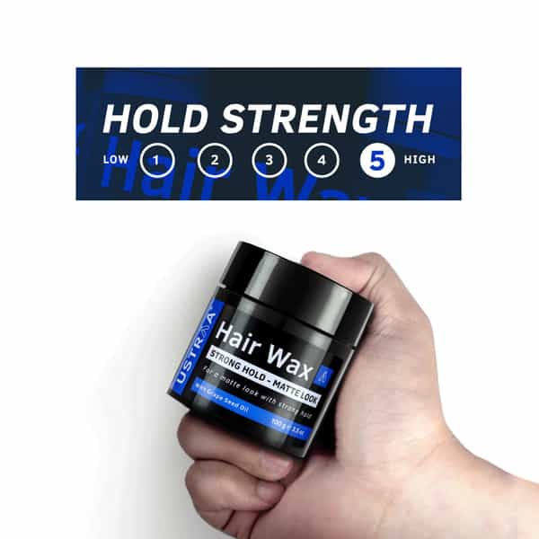 Ustraa Hair Wax-Matte Look - 100 Gm