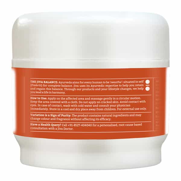 Jiva Pain Calm Balm| Pain Relief Balm For Cold | Headache | Backache | Joint Pain -25Gm(Pack 2)