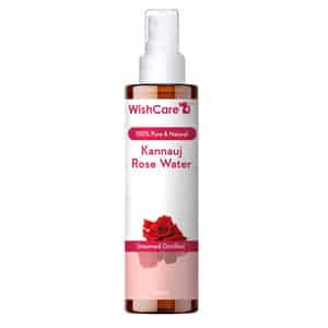 Wishcare Pure & Natural Kannauj Rose Water For Skin Face & Hair - Rose Water Spray (200ml)