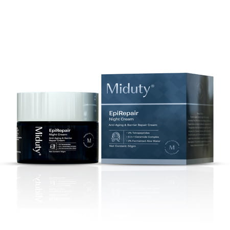Miduty Epirepair Cream - Retinol - Collagen - Anti-Wrinkle - Skin Renewal - Night Repair - 50 Gm