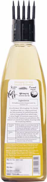 Soulflower Natural Bhringraj Oil Coconut And Sesame -120 Ml