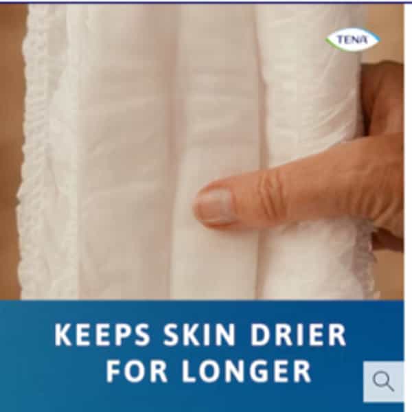 Tena Normal Pants Style | Adult Diaper Size(S) | Unisex | 25.59-33.46 Inch | 65-85Cms - 15N