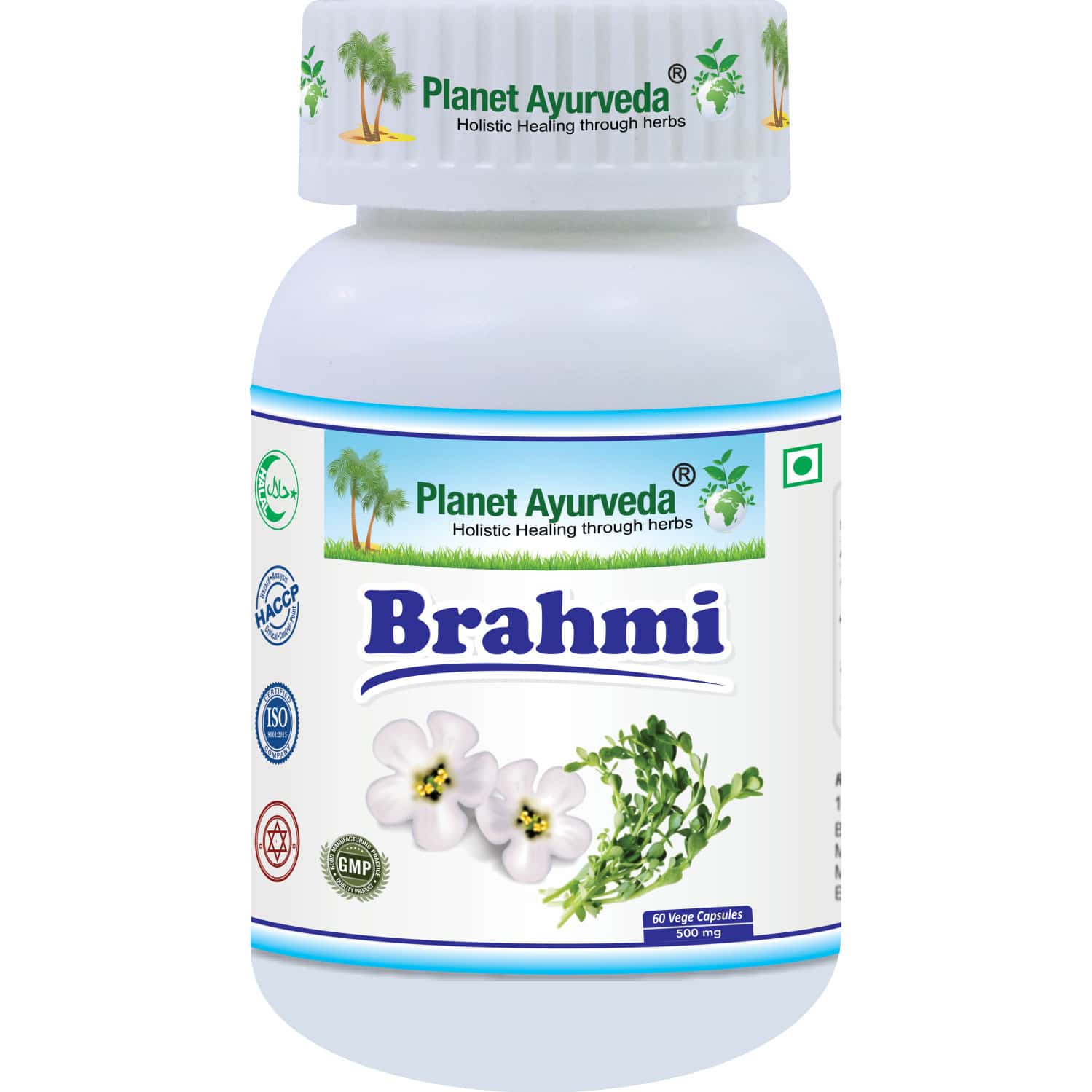 Planet Ayurveda Brahmi - 60 Capsules