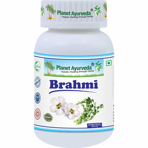 Planet Ayurveda Brahmi - 60 Capsules