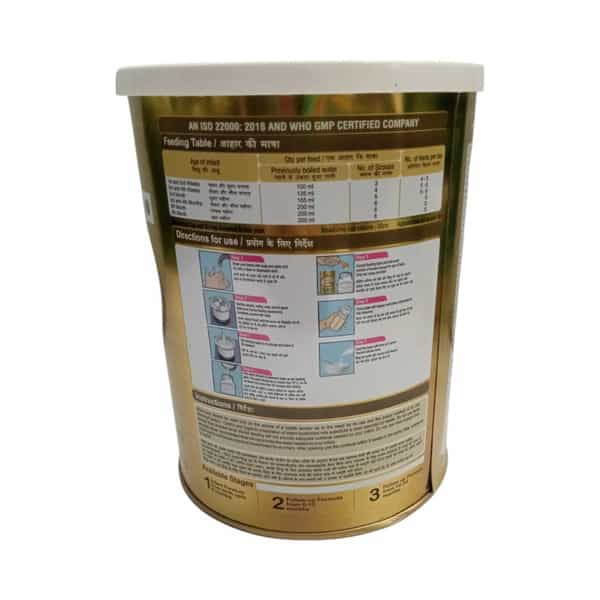 Mms Gold Stage 1 Infant Formula From Birth To 6 Months Tin 400 Gm