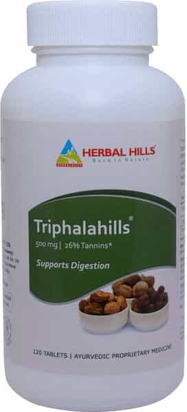Herbal Hills Triphalahills 120 Tablets - Pack Of 4