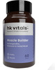 Hk Vitals Muscle Builder (60 Tabs) | With Ashwagandha | Shatavari | Safed Musli | Strength
