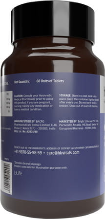 Hk Vitals Muscle Builder (60 Tablets) | Blend Of Ashwagandha | Shatavari And Safed Musli