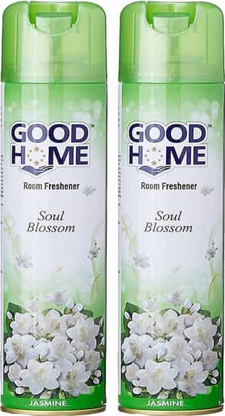 Good Home Jasmine Spray - Room & Air Freshner (2 X 130 Ml)