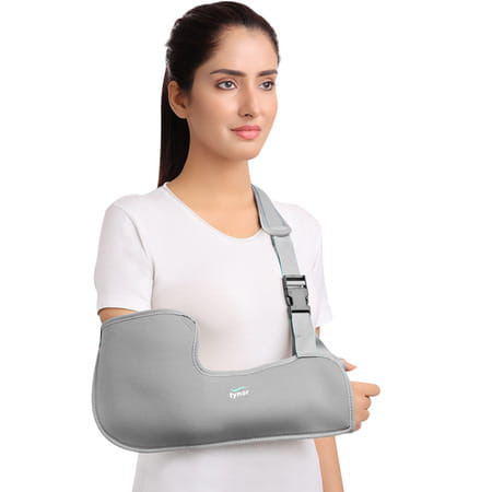 Tynor Pouch Arm Sling Tropical Grey Medium 1 Unit